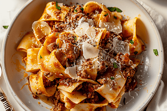 Pappardelle bolognese wine pairings